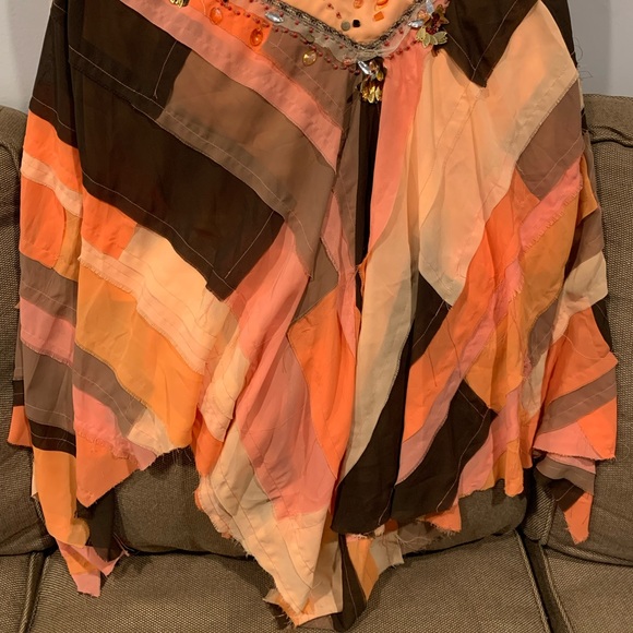 Cache colorblock frayed skirt - Picture 6 of 7